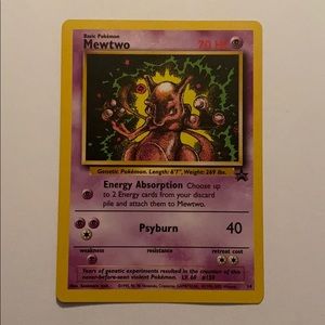 Basic Pokémon 1995 mewtwo